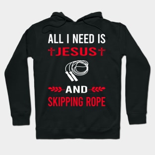 I Need Jesus And Skipping rope Hoodie